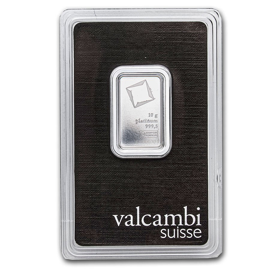 Valcambi 10 g Platinum Bar