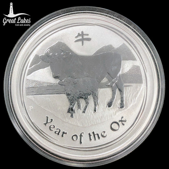 Perth Mint 2009 Year of the Ox 1 oz Silver Coin
